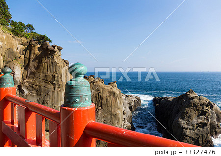 Aoshima Shrine and coastline Aoshima Shrine and coastline 33327476