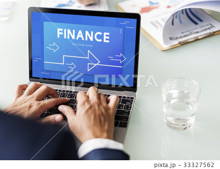 Business Strategy Management Finance Illustration 33327562
