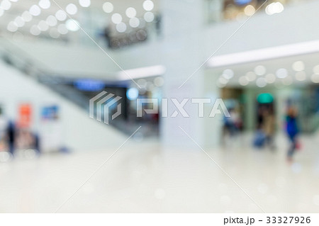 Blurred image of shopping mall and people Blurred image of shopping mall and people 33327926