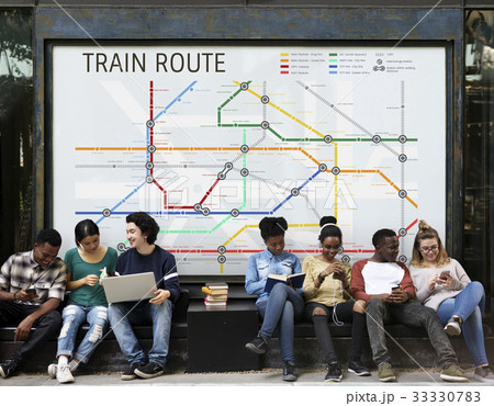 Route Map Destination Navigation Guidance Plan 33330783