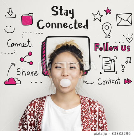 Communication Stay Connected Community Concept 33332296