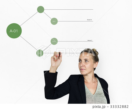 Tree Chart Graphic Information Icon Tree Chart Graphic Information Icon 33332882