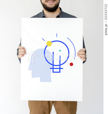 Creative Innovation Inspiration Light Bulb Graphic Word 33333722