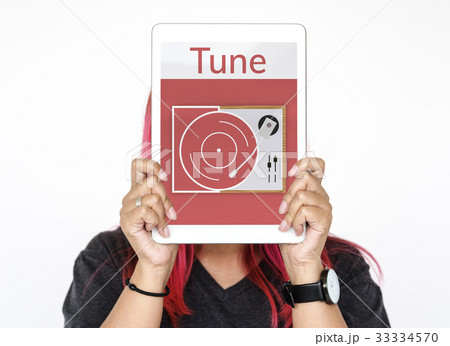 Music Tune Entertainment Leisure Hobby Concept Music Tune Entertainment Leisure Hobby Concept 33334570