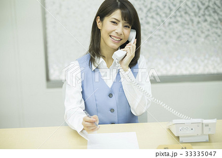 オフィスワーク　受付嬢 33335047