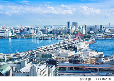 神戸大橋とポートアイランド 33336210
