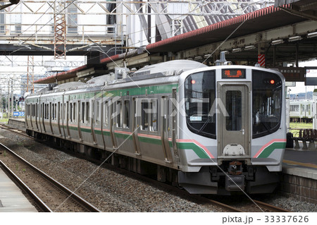 郡山駅に停車中の東北本線E721系1000番台(福島地区:新白河⇔白石) 郡山駅に停車中の東北本線E721系1000番台(福島地区:新白河⇔白石) 33337626