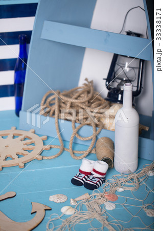Composition of sailors toys for child Composition of sailors toys for child 33338171