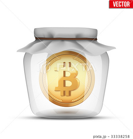 Symbol of save digital money 33338258