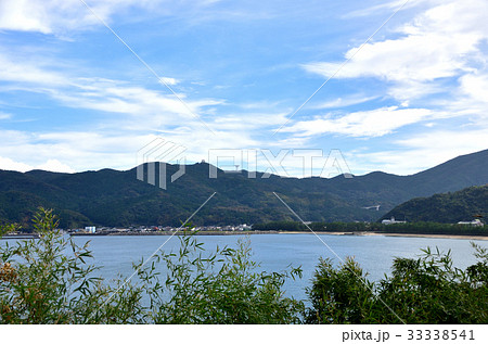 国道448号より、内之浦宇宙空間観測所遠景と肝付町内之浦遠景 国道448号より、内之浦宇宙空間観測所遠景と肝付町内之浦遠景 33338541