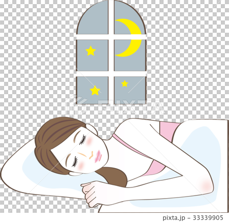 眠る女性 33339905