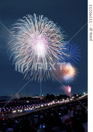 いたばし花火大会 17の写真素材