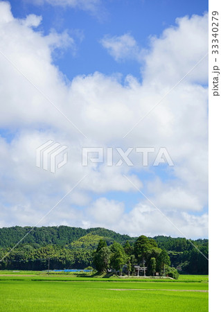 里山風景「帝釈神社」 33340279