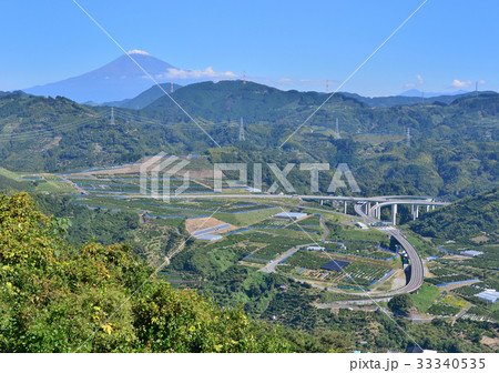 新東名清水いはらインターと富士山-6964 新東名清水いはらインターと富士山-6964 33340535