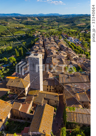 San Gimignano medieval town in Tuscany Italy 33340664