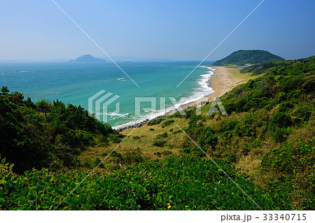 愛知県田原市　伊良湖岬 33340715