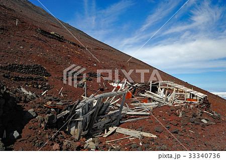 静岡県御殿場市　御殿場ルート　富士八合目 33340736