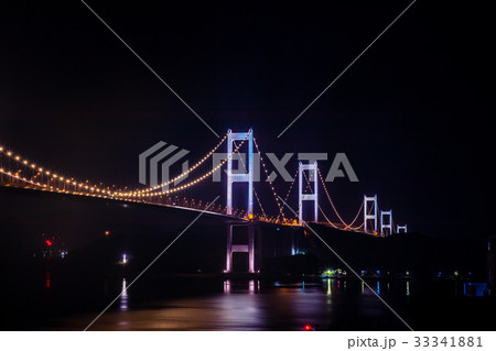 橋の夜景 橋の夜景 33341881