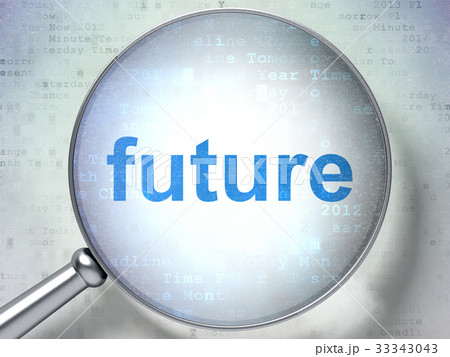 Timeline concept: Future with optical glass 33343043