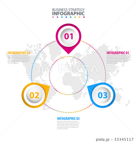Business Infographics design template illustration 33345117