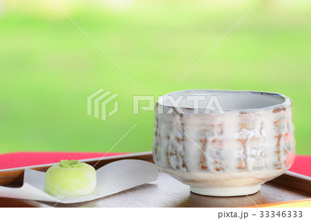 お庭でお茶と和菓子を 33346333