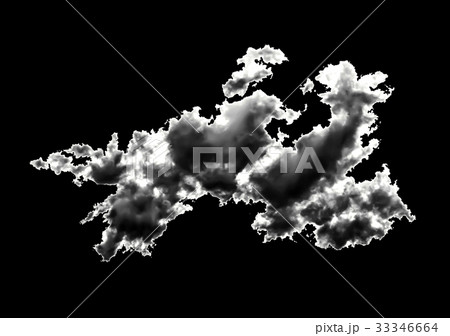 clouds isolated on black background clouds isolated on black background 33346664