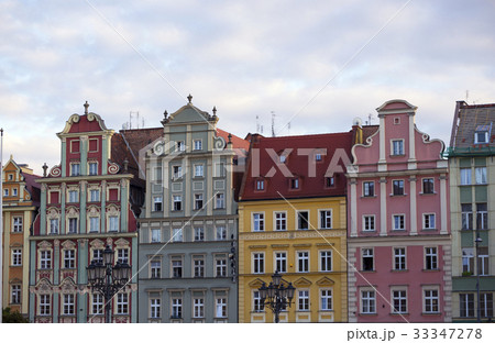 colorful buildings of Wroclaw colorful buildings of Wroclaw 33347278