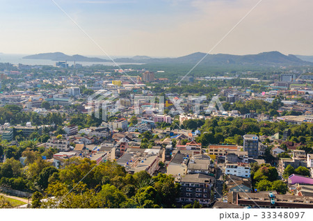 Aerial view from Khao Rung the viewpoint of Phuket Aerial view from Khao Rung the viewpoint of Phuket 33348097