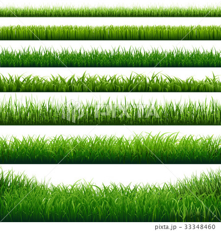 Green Grass Big Borders Set Green Grass Big Borders Set 33348460
