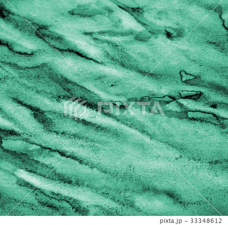 Abstract green watercolor on paper texture Abstract green watercolor on paper texture 33348612