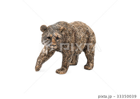 Bronze bear lifted his paw Bronze bear lifted his paw 33350039