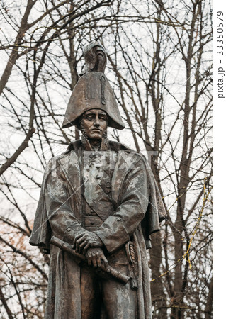 Riga, Latvia. Monument to Barclay de Tolly in 33350579
