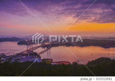 風景 自然 日の出 33352091