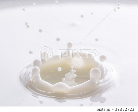 ミルククラウン、水滴 33352722