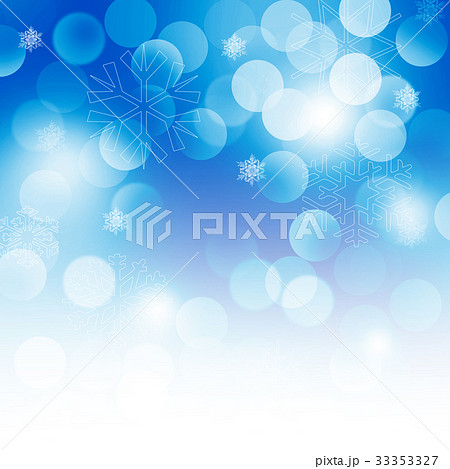 クリスマス背景 クリスマス イルミネーションのイラスト素材