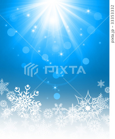 クリスマス背景　クリスマス　イルミネーション 33353332