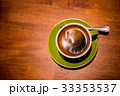 Coffee Americano on the wood table 33353537