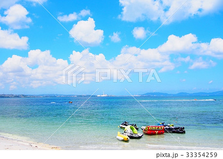 ジェットスキーとバナナボート 33354259