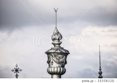 Spain, Madrid, Detail of spire 33356120