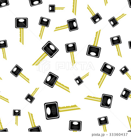 Metallic Keys Isolated Metallic Keys Isolated 33360437