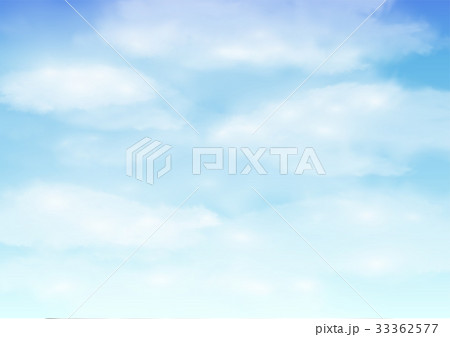 real bright beautiful cloud sky background vector 33362577