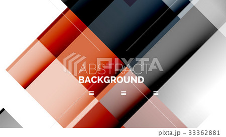 Business presentation geometric template 33362881