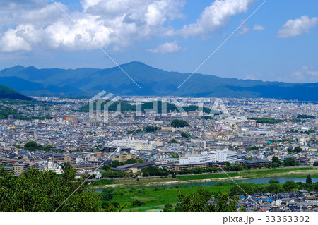 嵐山　モンキーパークからの眺望 33363302
