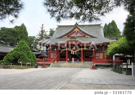 笠間稲荷界隈の風景　拝殿 33363770