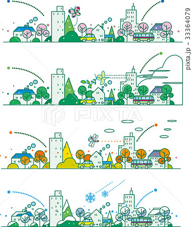 四季の街並み 33364079
