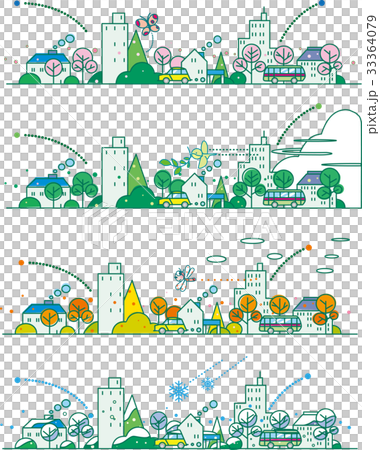 四季の街並み 33364079