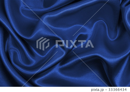 Smooth elegant blue silk or satin luxury cloth Smooth elegant blue silk or satin luxury cloth 33366434