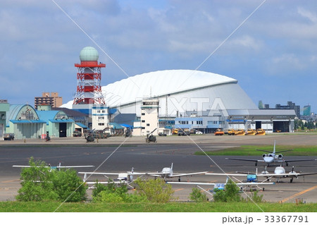 つどーむと丘珠空港 33367791