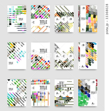 Set of brochure cover templates Set of brochure cover templates 33368028