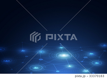 Abstract connection technologies for business Abstract connection technologies for business 33370163